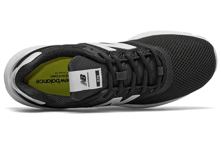 New Balance 574 Series Low Tops Black White MS574ABK