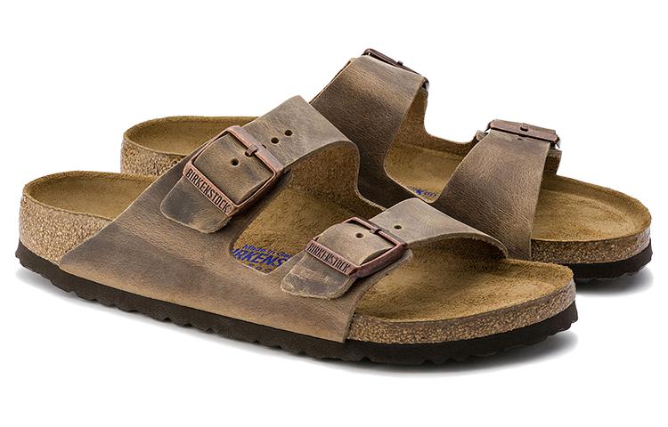 Birkenstock Arizona Soft Footbed Oiled Leather 'Tobacco Brown' 0552811