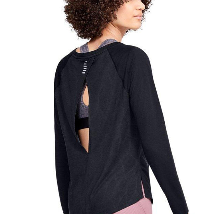(WMNS) Under Armour Streaker 2.0 Shift Swea Black 1350074-001