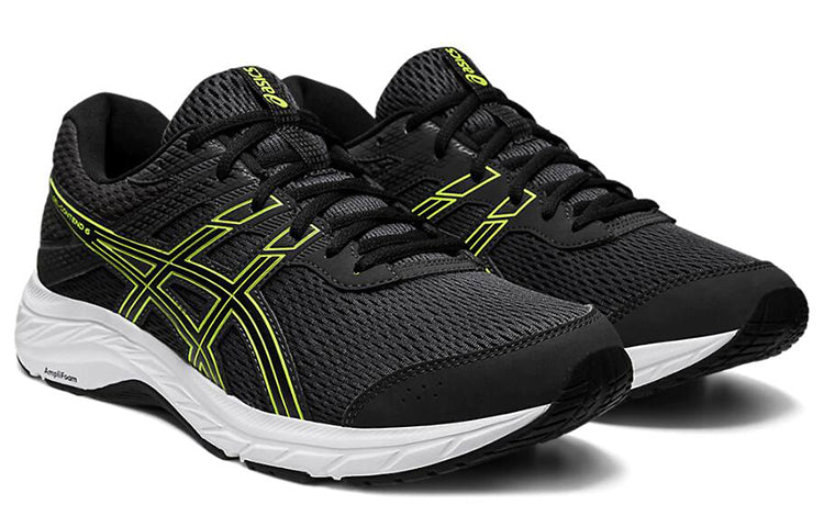 ASICS Gel-Contend 6 4E Wide 'Graphite Lime Zest' 1011A666-022