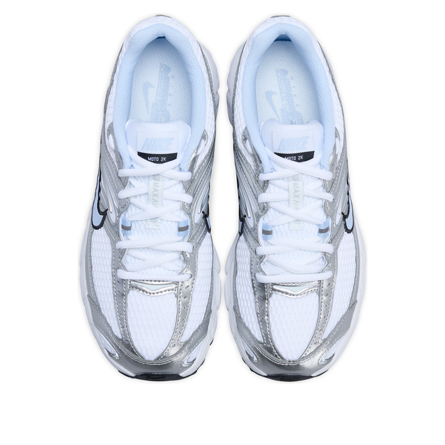 (WMNS) Nike Air Max Moto 2K 'White Silver Black Hydrogen Blue' HQ2056-107