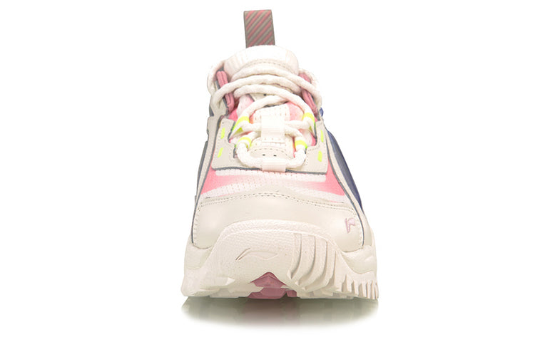 (WMNS) Li-Ning Aurora Windwalker x Gilr Bad Five 'White Pink' AGLP108-2