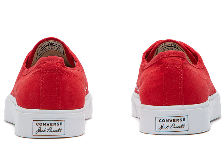 Converse Jack Purcell Retro Low Tops Casual Skateboarding Shoes Red 165010C