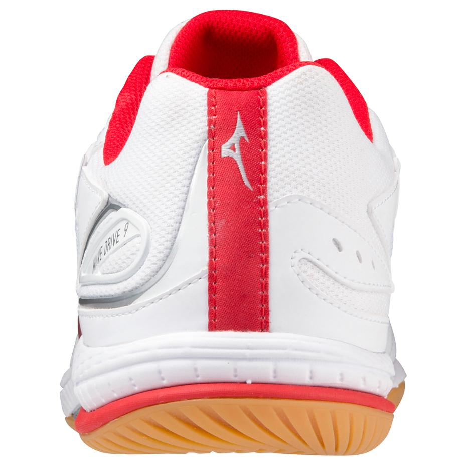 Mizuno Wave Drive 9 'White Red' 81GA220521