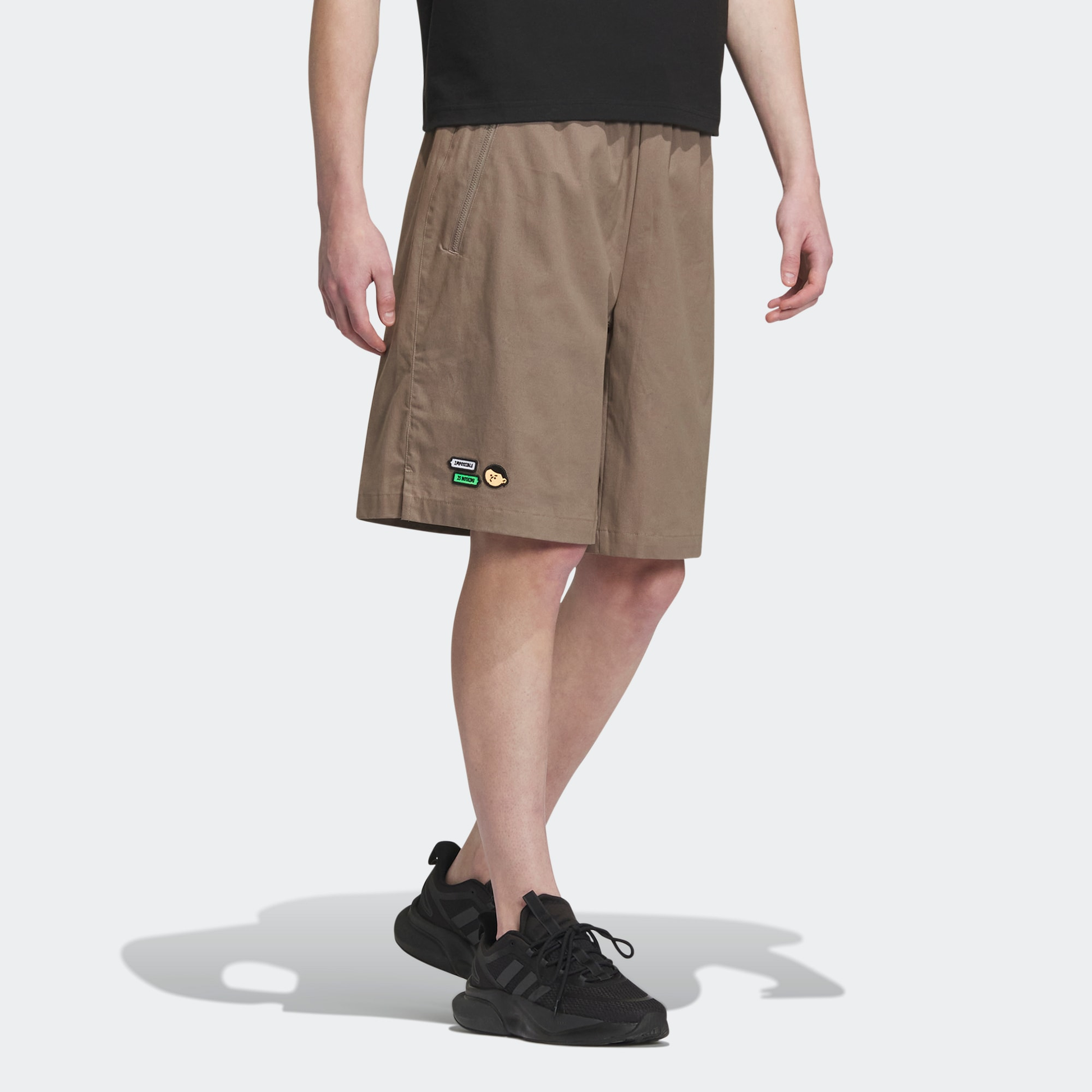 adidas Graphic Woven Shorts 'Khaki' IA8176