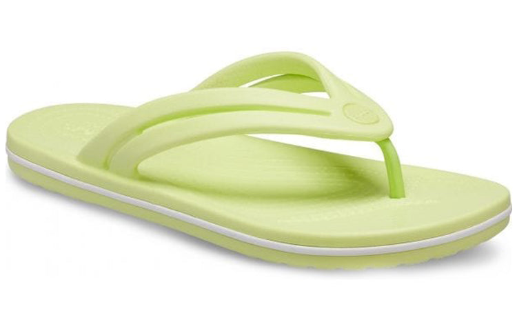 (WMNS) Crocs Crocband Flip 'Light Green' 206100-3U4