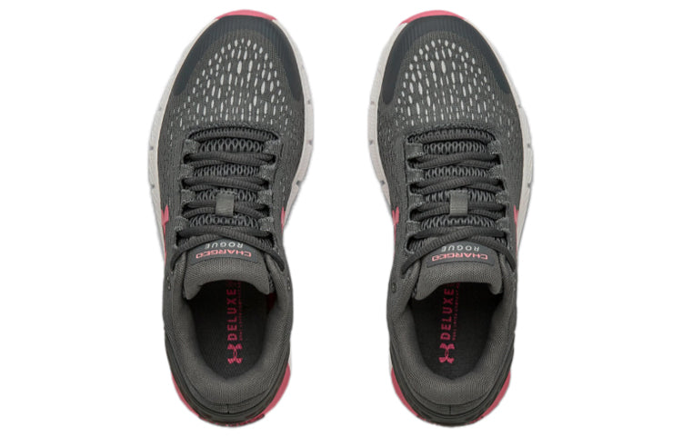 (WMNS) Under Armour Charged Rogue 2 Black/Red 3022602-106