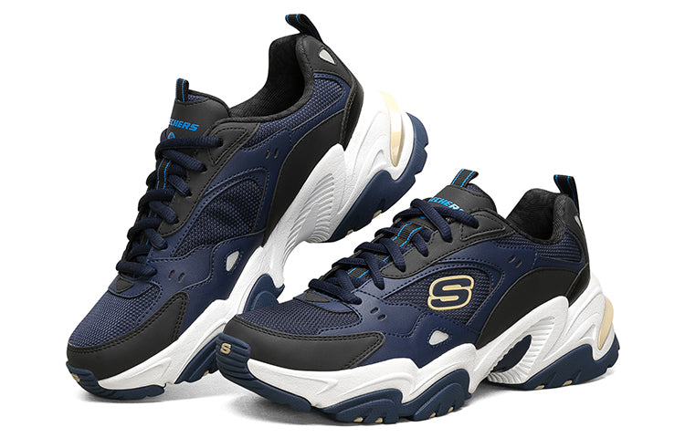 (WMNS) Skechers One Punch Man x Stamina V2 'Blue Black' 66666345-NVBK