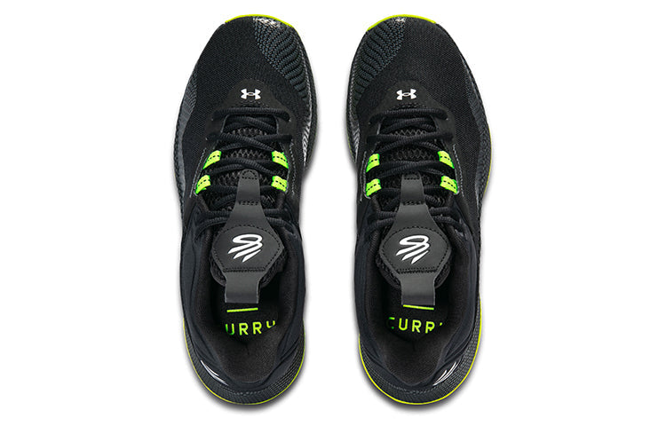 Under Armour Curry 2 HOVR Splash 'Black Green' 3025636-001