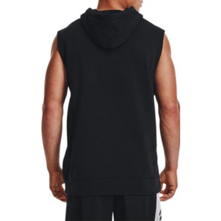 Under Armour Curry Fleece Sleeveless Hoodie 'Black' 1374301-001