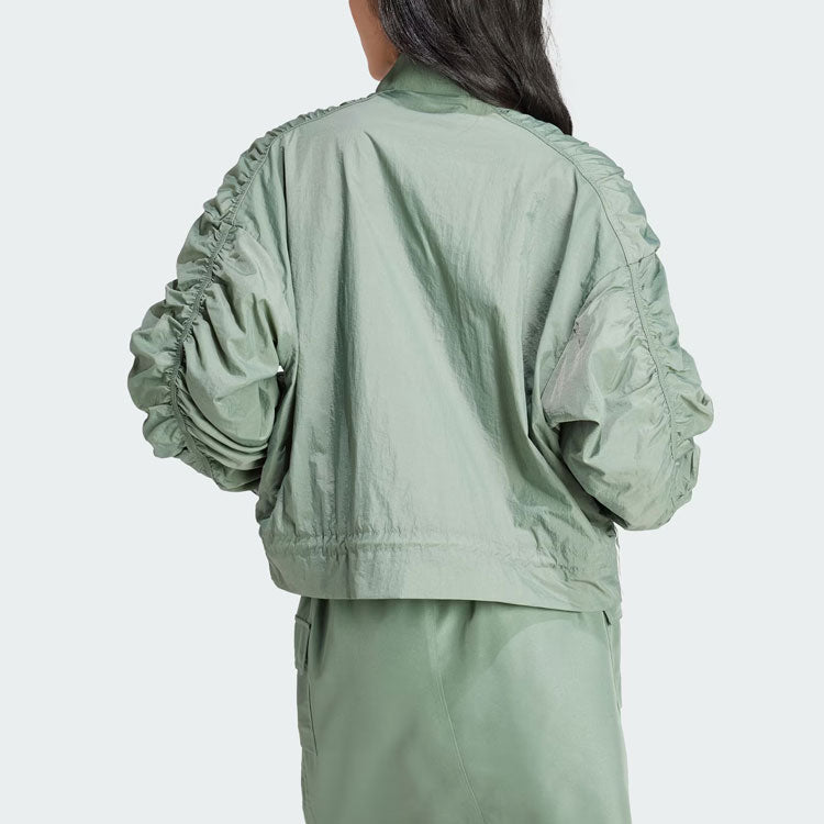 (WMNS) adidas Originals Lightweight Bomber Jacket Asia Sizing 'Green' IY3421