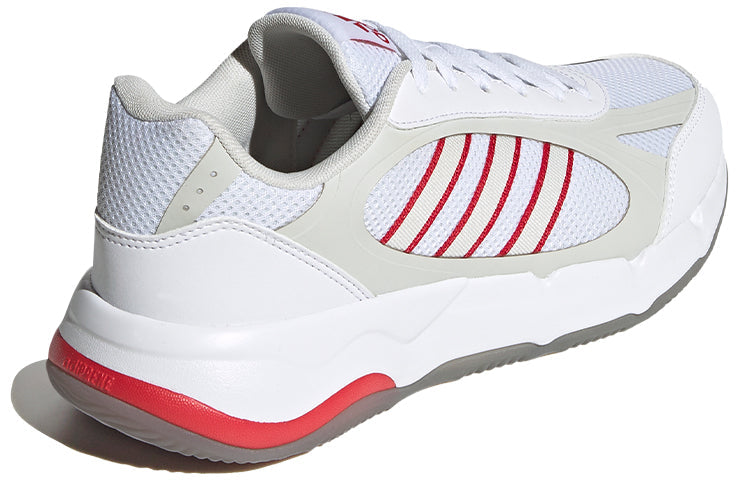 adidas Keitaki Shoes 'Cloud White Scarlet' FY0084