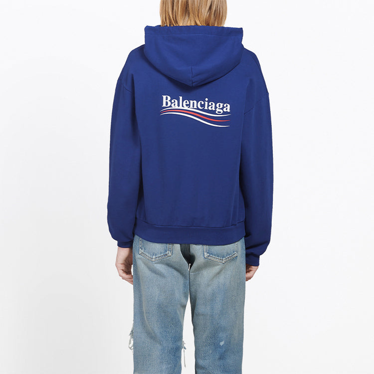 Balenciaga Logo Printing Unisex Blue 508205TBV144540