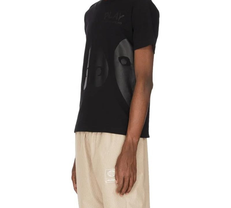 COMME des GARCONS PLAY Three Hearts T-Shirt 'Black' AZ-T196-051-1