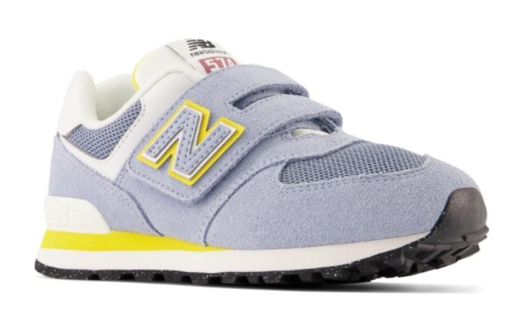 (GS) New Balance 574 Shoes 'Blue White Yellow' PV574KB1