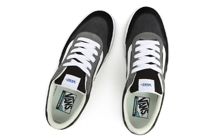 Vans Unisex Multi Tone Cruze Too Comfycush Sneakers Black/White VN0A5KR58WQ