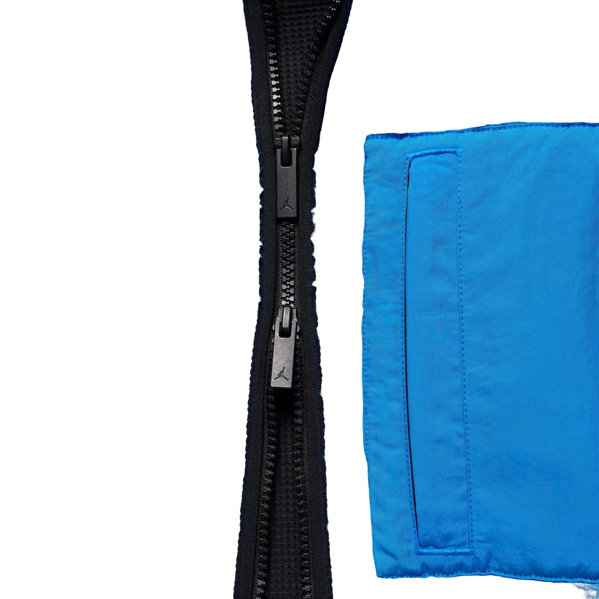 Air Jordan Flight Mountainside Faux Fur Jacket 'Photo Blue Black' HV0778-406