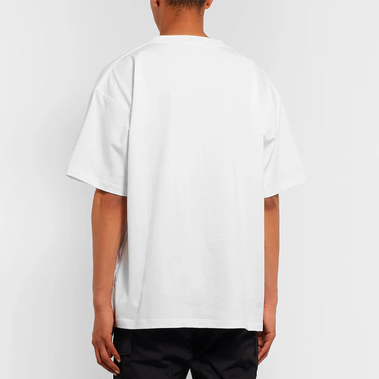 Men's Fear of God Alphabet Logo Printing White FOG-FW19-42
