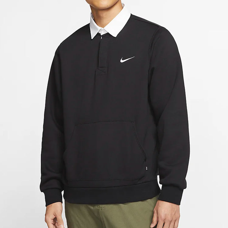 Nike SB Skateboard Fleece Skate Top 'Black White' CN5675-010