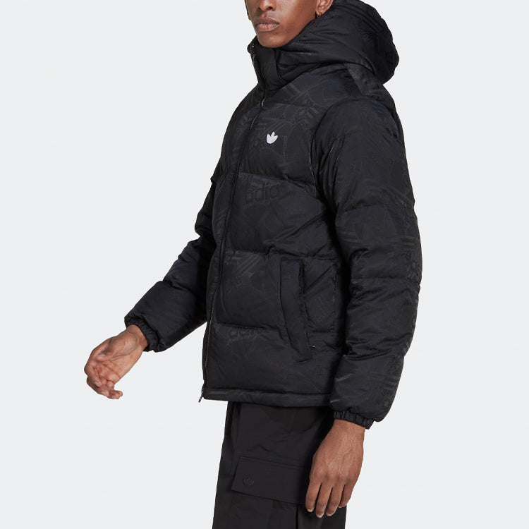 adidas REKIVE DOWN REGEN HOODED PUFFER Jacket HL9218
