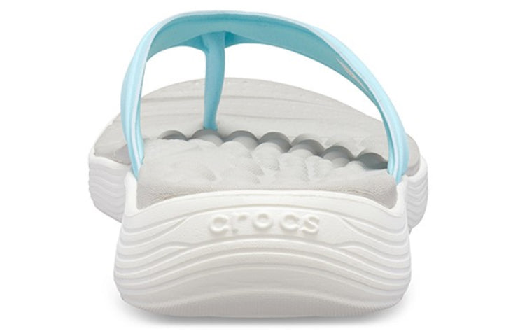 (WMNS) Crocs Reviva Flip-Flops Blue 205473-4KA
