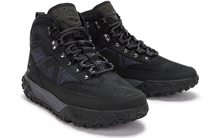 Timberland Greenstride Motion 6 Waterproof Mid Hikers 'Black Grey' A5XRG-015