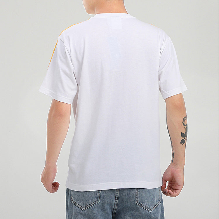 adidas originals 3 STRIPE CIRCLE Sports Short Sleeve White GD2122