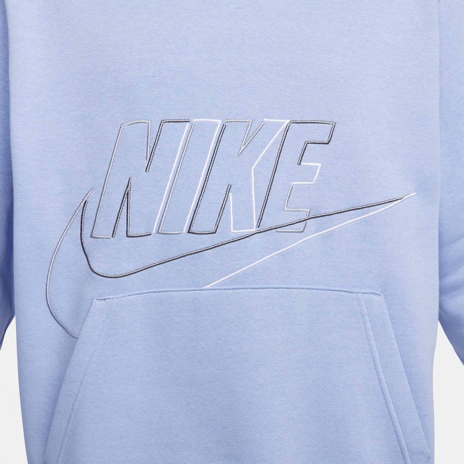 Nike Club Fleece Pullover Hoodie 'Light Blue' DX0541-479