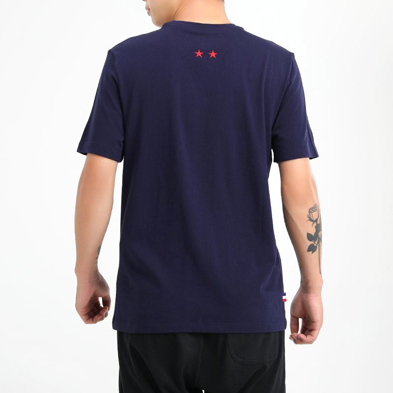 Nike AS FFF Men's NK Tee TRAVEL BLACKENED Blue CD1410-498