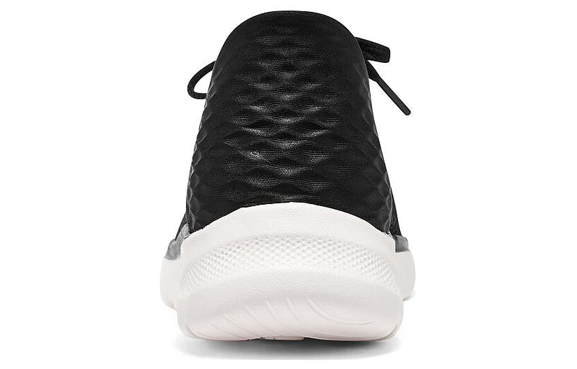 (WMNS) Skechers Go Walk 6 Lace Up 'Black Pink' 124568-BKHP