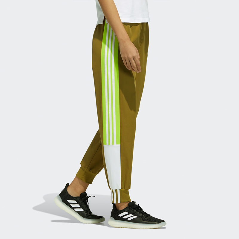 (WMNS) adidas Str Pt Cargo Colorblock Training Sports Long Pants/Trousers Brown GP0605