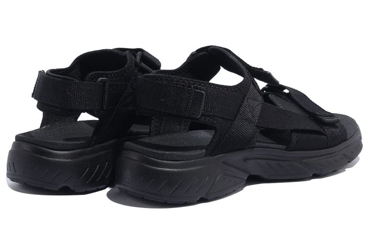 Reebok Hyperium Sandal TXT Lightweight Breathable Minimalistic Unisex Black Sandals GX1153