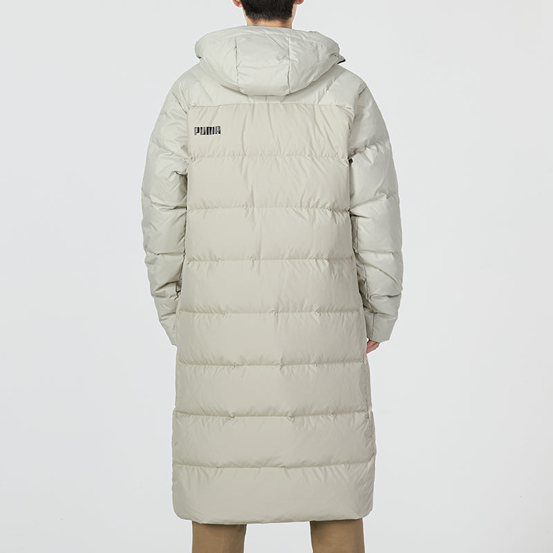 PUMA Hooded Down Coat Jacket 'White' 672435-68