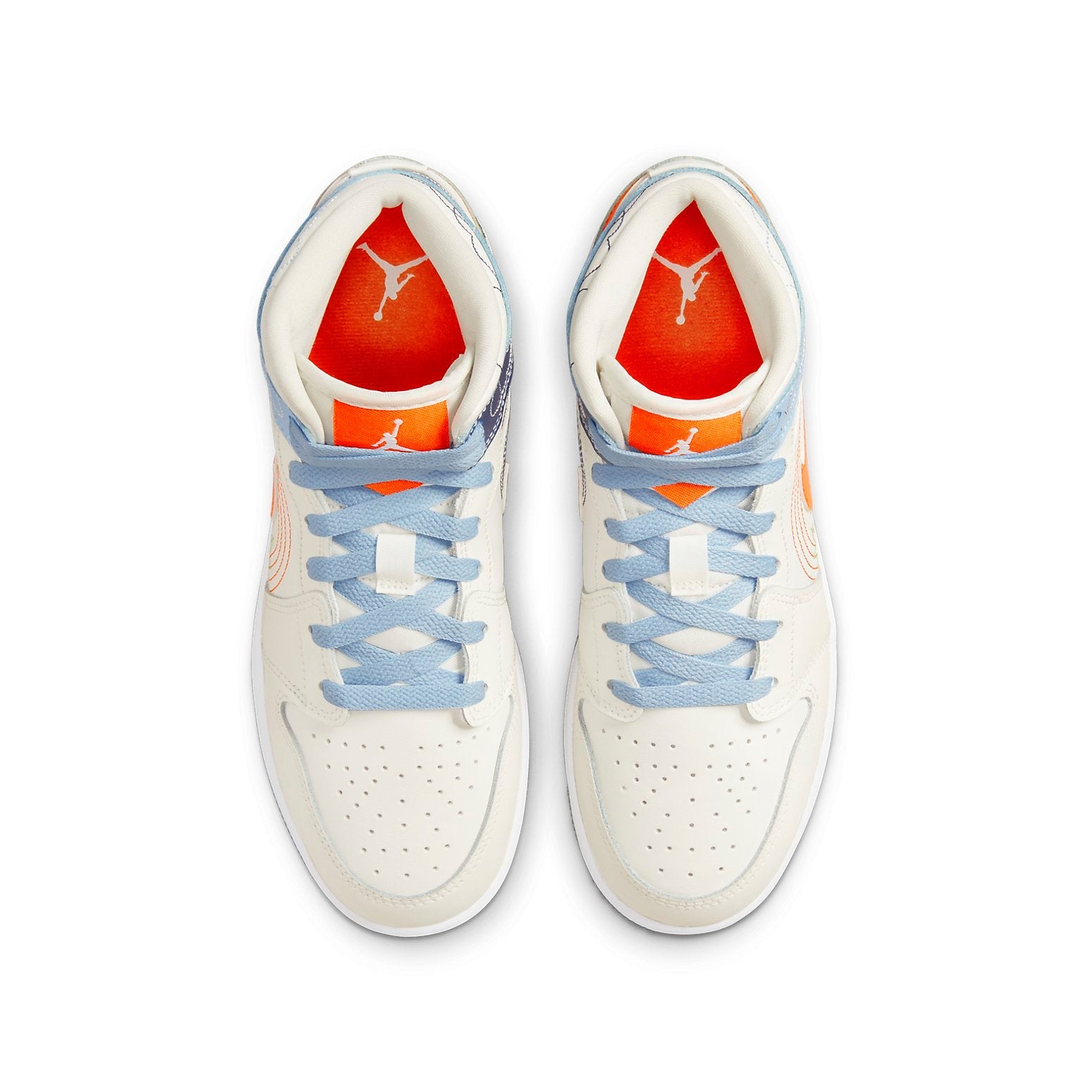 (GS) Air Jordan 1 Mid SE 'Stitch' DX2462-100