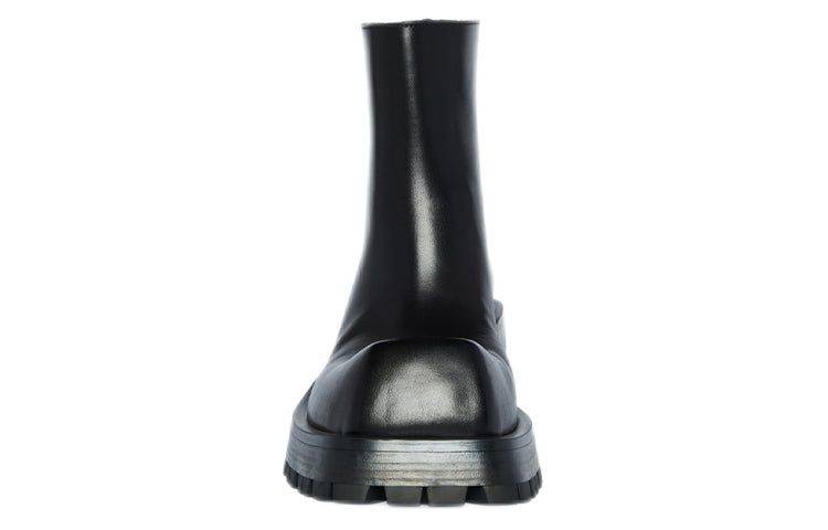 (WMNS) Balenciaga Trooper Boots 'Black' 678816WB9201000