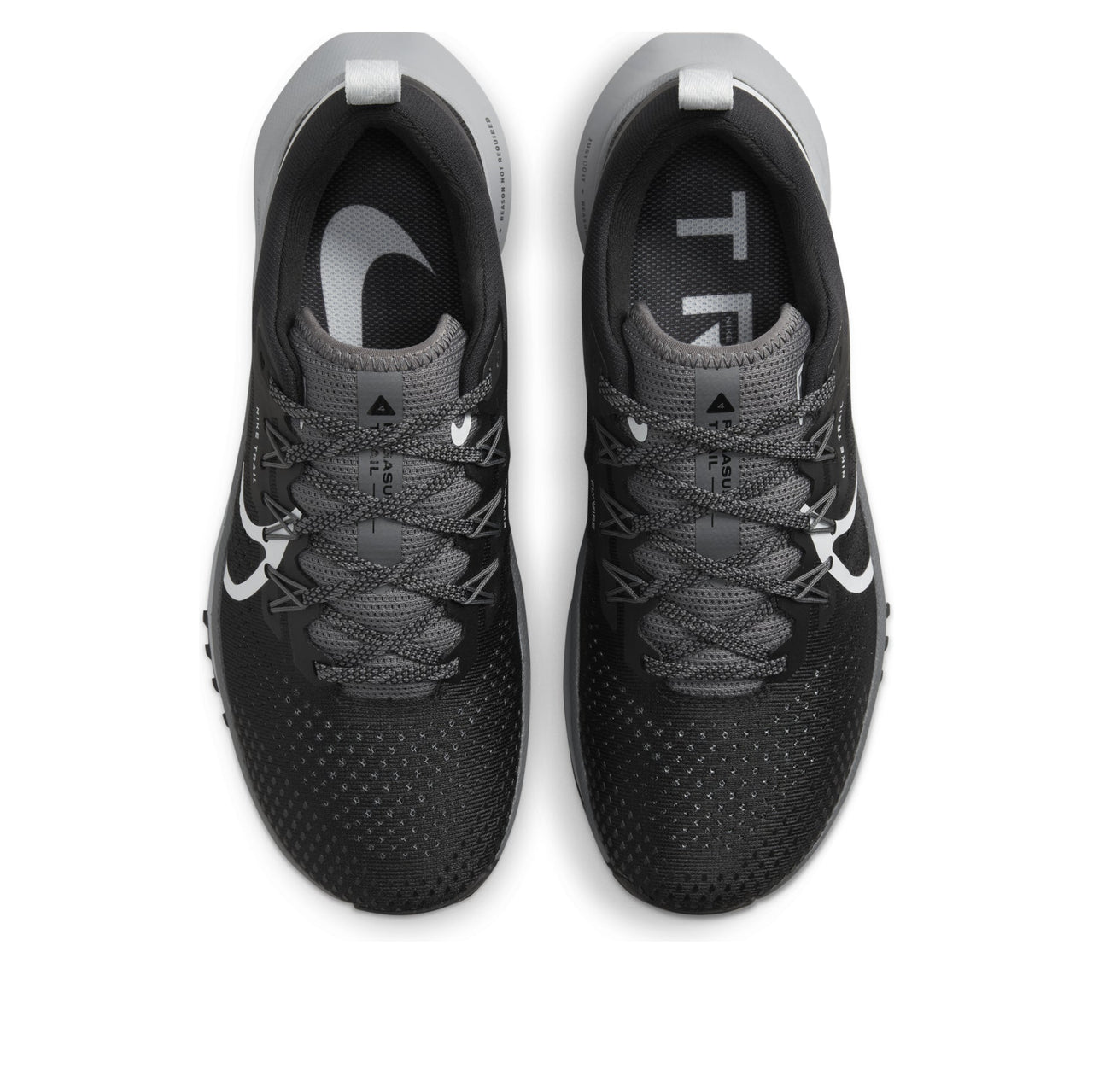 (WMNS) Nike React Pegasus Trail 4 'Black Dark Grey' DJ6159-001