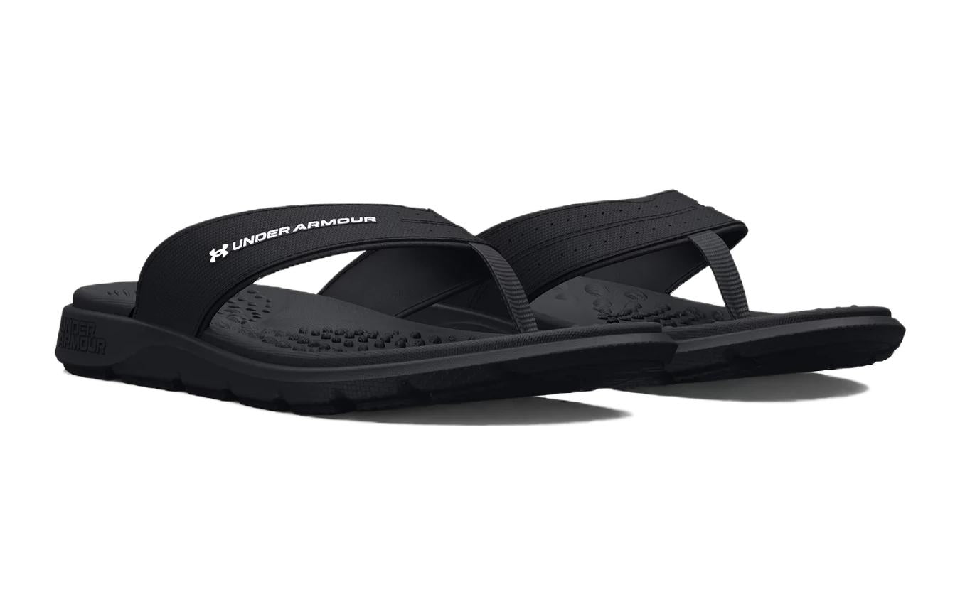 (WMNS) Under Armour Ignite Pro Marbella Sandal 'Black White' 3026030-001