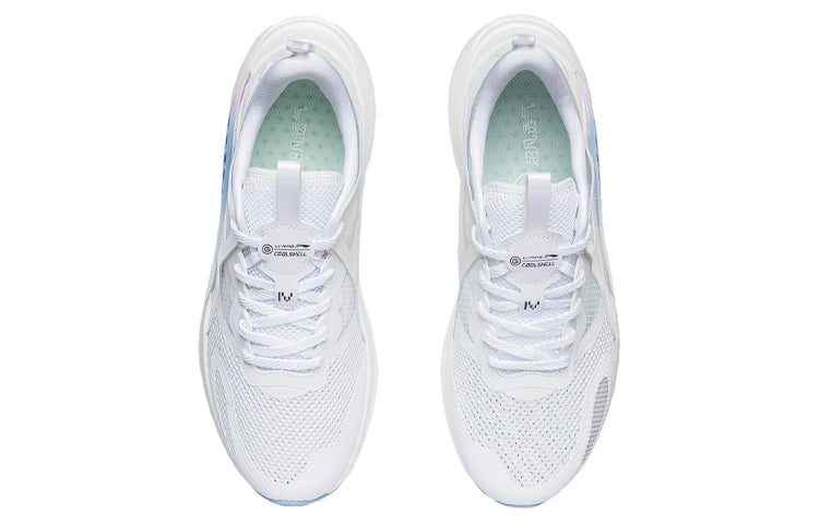 (WMNS) Li-Ning Comet 'White Ivory Blue' AGLR044-1