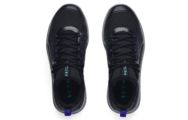 Under Armour Charged Commit TR 3 'Black Blue Speckled' 3023703-003
