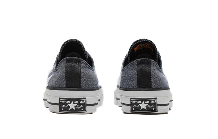Converse Archive Flames Chuck 1970s Low Top 'Black Grey' 166713C