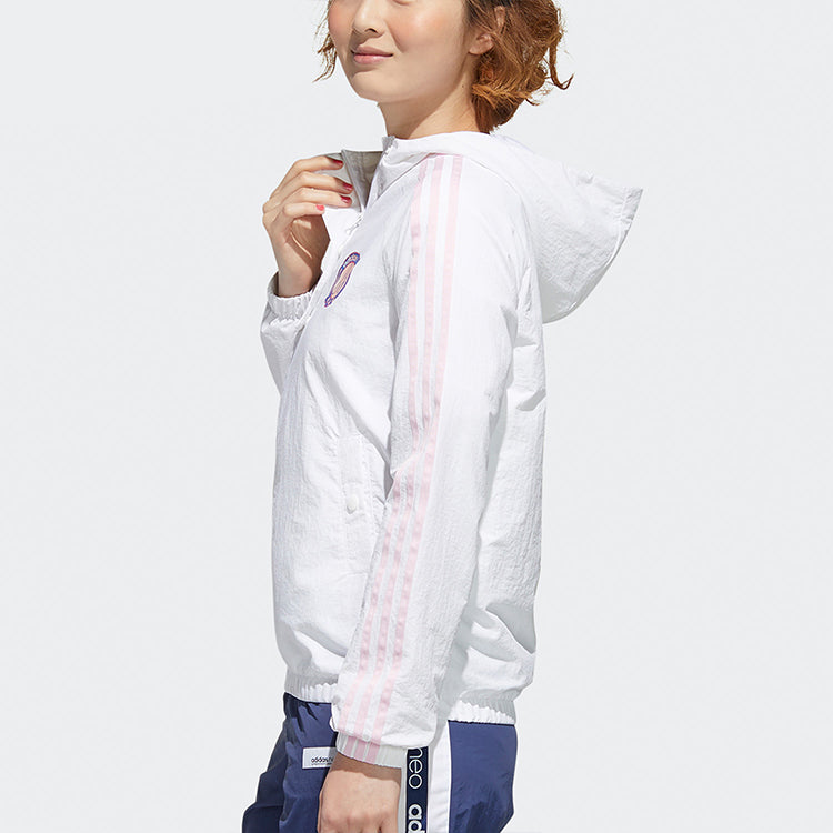 (WMNS) adidas neo Fav Sep Wb 2 Jacket White GP5867