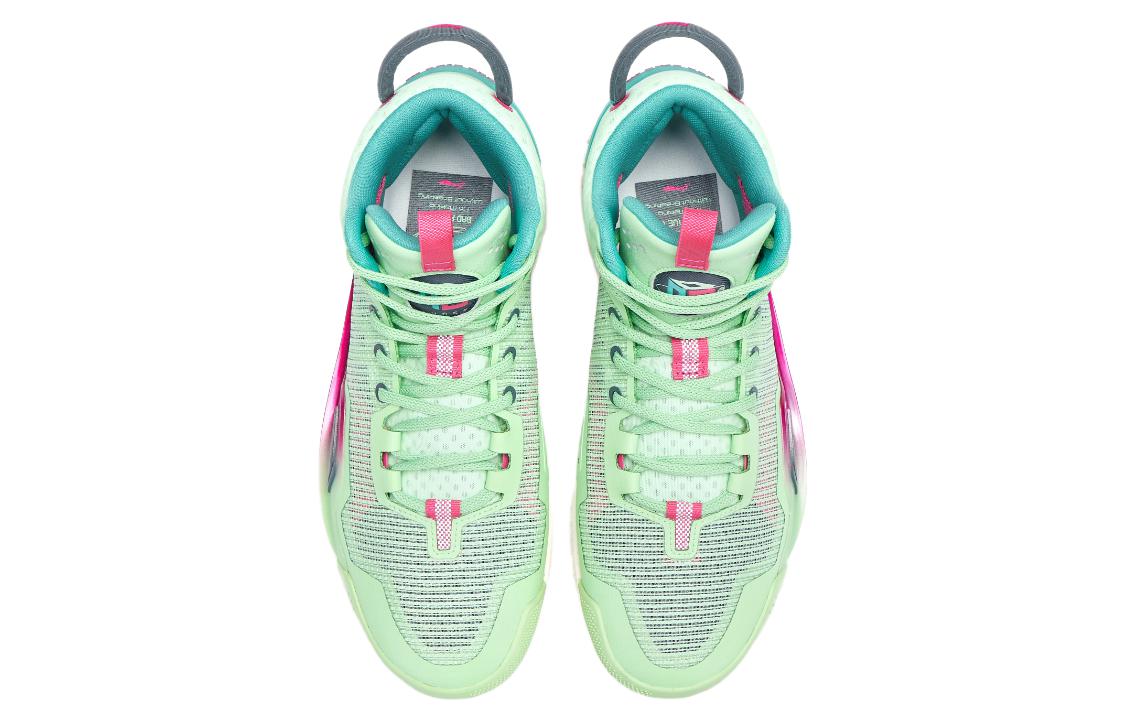 Li-Ning Badfive 3 Low 'Green Purple' ABFT005-4