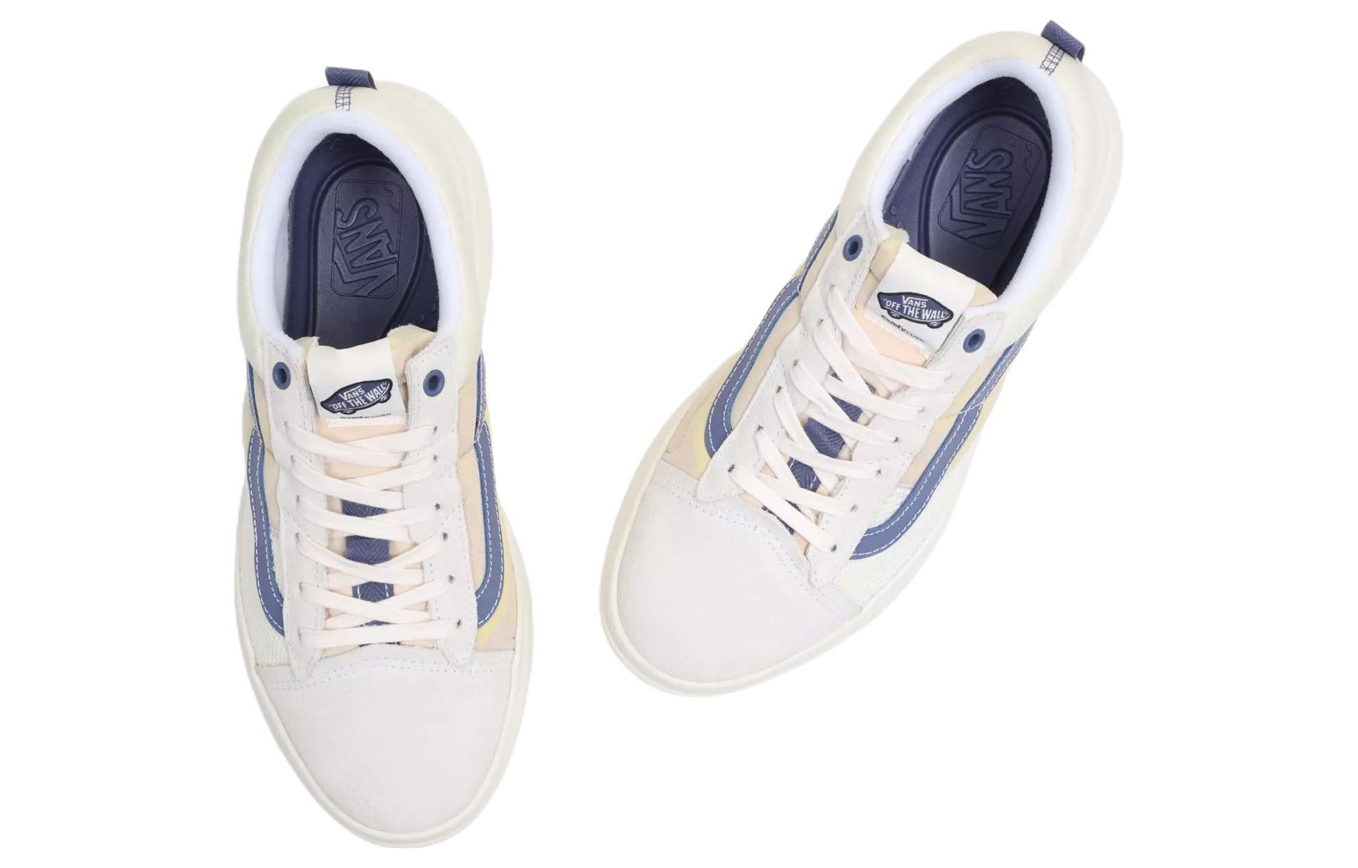 Vans Old Skool Overt Plus CC 'White Blue' VN0A4BVL7Z2