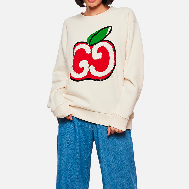 (WMNS) Gucci SS20 GG Printing Sweatshirt White 469250-XJCCK-9230