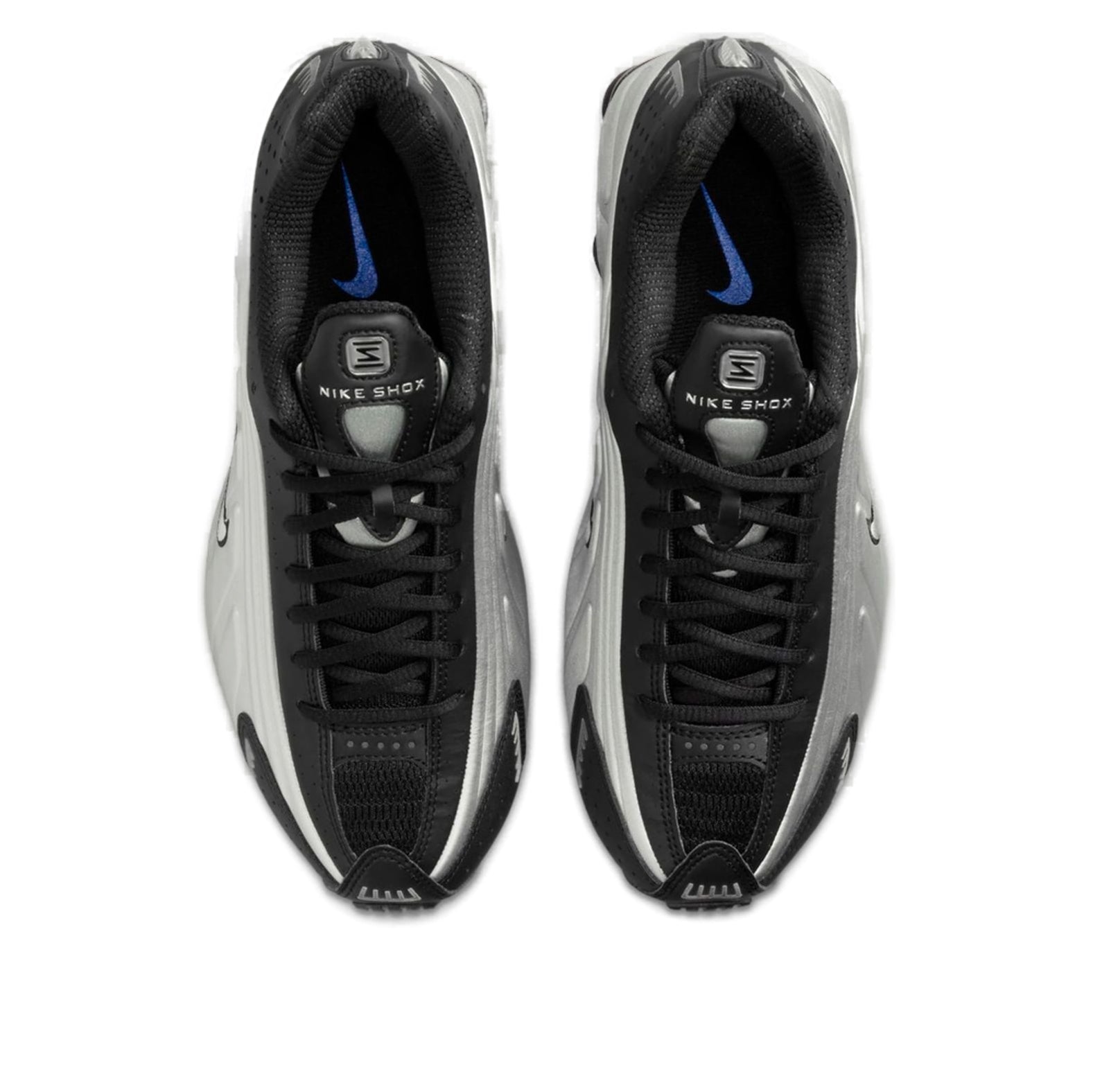 (WMNS) Nike Shox R4 'Metallic Silver Black Racer Blue' AR3565-006