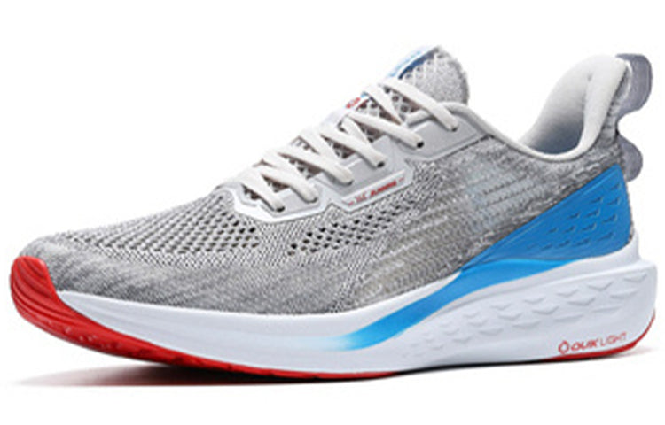 361 Degrees  QU!K Light Breathable Running Shoes 'Grey Blue' 572022241-2