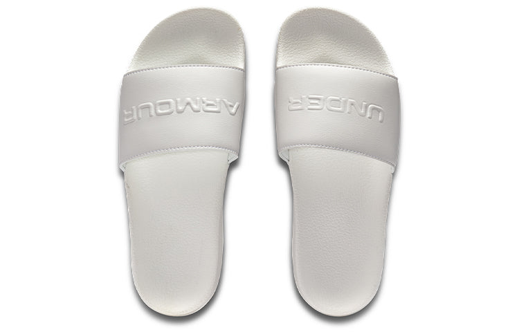 Under Armour Unisex Core Remix 2 Slippers White 3023774-102