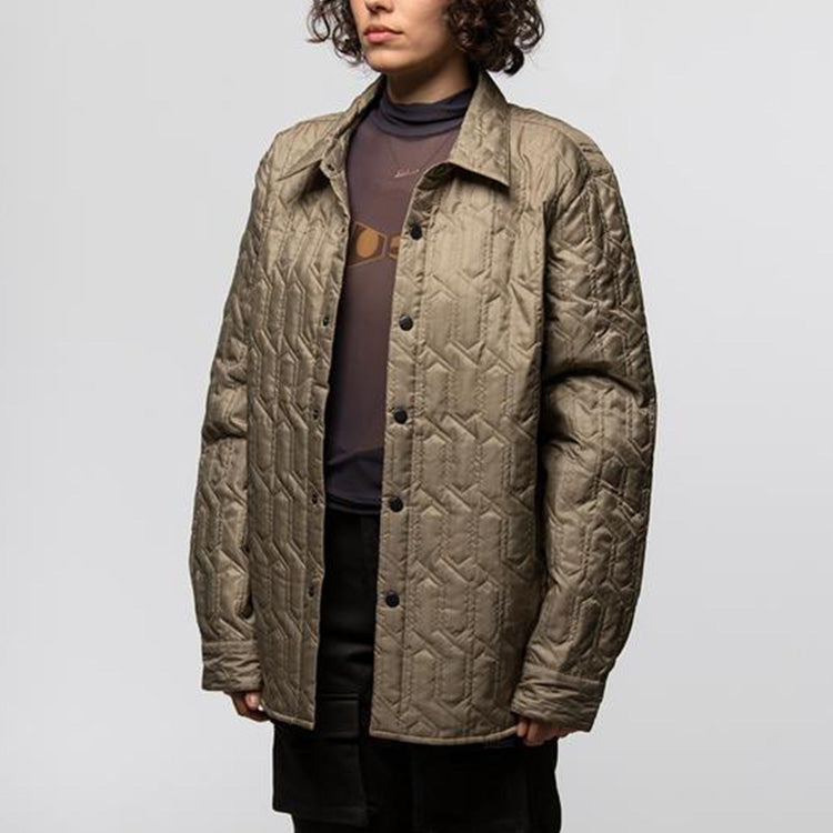 Men's Stussy Long Sleeves Jacket Creamy White 1110139