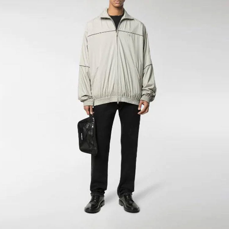 Balenciaga Zip-Up Tracksuit Jacket 'Grey' 642337TJO829577