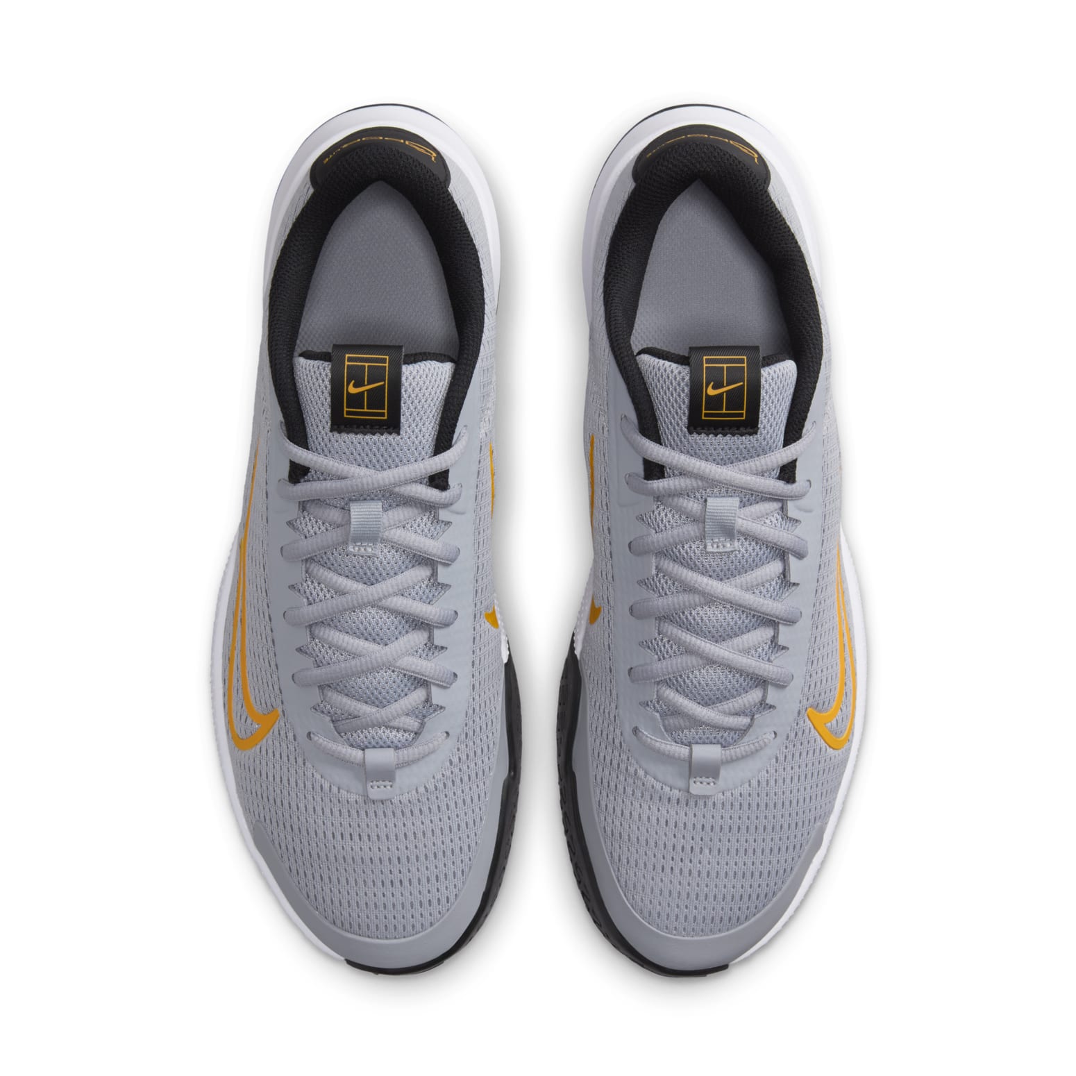 NikeCourt Vapor Lite 2 HC 'Wolf Grey Black Laser Orange' DV2018-005